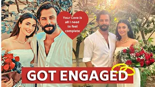 Favourite couple Ozge Yağız and Gökberk Demirci got engaged officially  || getting married soon !