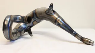 How I Restored This Crusty 2-Stroke Pipe | KX250 Rebuild