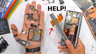 FINE! - I'll build my own Folding Phone! (Worlds Thinnest)