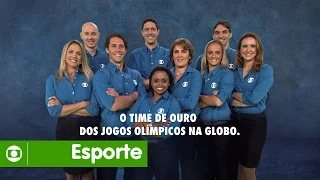 O Time de Ouro dos Jogos Olímpicos na Globo