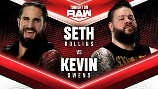 Seth Rollins Vs Kevin Owens Match Results| Kevin Owens attacks Big E 😱