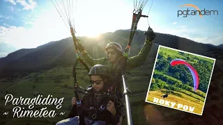 Surfing the sky - Paragliding Rimetea | PGTandem