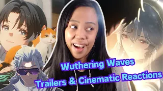 Genshin Player REACTS to WUTHERING WAVES TRAILERS & CINEMATIC!