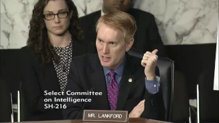Senator Lankford Questions Officials at Intel Hearing on Russian Interference in US Election