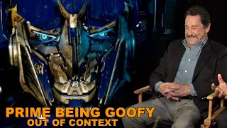 Peter Cullen Out Of Context (Optimus Prime Being Goofy) - Transformers