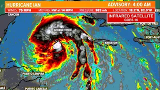 Hurricane Ian update: Ian expected to strengthen, impact Cuba and Florida | Recorded 5am 9/27