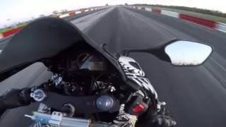 Drag Race CBR600RR VS GSXR750