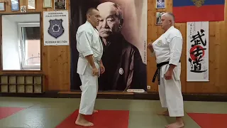 Sensei Sadovnikov Igor 7 dan Shotokan Kase ha Karate / Budo akademy 43 in Moscow Kodokan