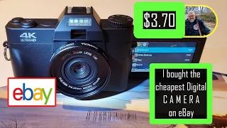 I bought the CHEAPEST DIGITAL CAMERA on eBAY $3.70 THE cdr-10 Photography Class 235