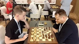 Владислав Фіщук FM, UKR - Ільмарс Старостіц GM, LAT. Saint Charbel Chess Cup'23