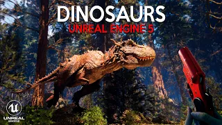 New Games with DINOSAURS in UNREAL ENGINE 5 and Unity coming out in 2023 and 2024