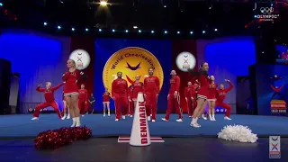 Team Denmark Coed Elite ICU World Cheerleading Championship 2024 Finals