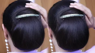 🥰 Cute Summer 🌞 Hairstyles Without Clutcher | पतले बालों में ऐसे बनाए सुंदर मोटा जुड़ा हेयर स्टाइल