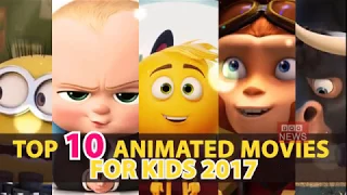 Top 10 Best Animated Movies Of All Time For Kids (2017)