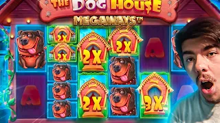 MY MOST LUCKY DOG HOUSE MEGAWAYS SESSION! (INSANE PROFIT)