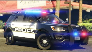 (NO COMMENTARY) Money truck chase | LSPDFR - LSPD Vespucci Patrol