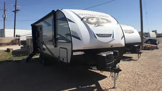 2021 Forest River Alpha Wolf 23RD Rear Living Travel Trailer