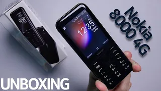 Nokia 8000 4G Unboxing Review