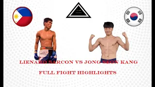 Lienard Sarcon vs Jong Seon Kang Full Fight Highlights