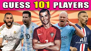GUESS 101 FOOTBALL PLAYERS in 3 Seconds | TOP 100 PLAYERS IN THE WORLD | Angel Football Quiz