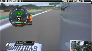 F1, Germany 2013 (FP2) Lewis Hamilton OnBoard