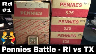Penny Box Battle - Rhode Island vs Texas, Round #1 (Series 2)
