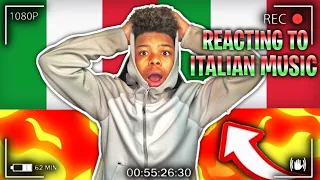 AMERICANS FIRST EVER REACTION TO ITALIAN RAP/MUSIC 🇮🇹🔥