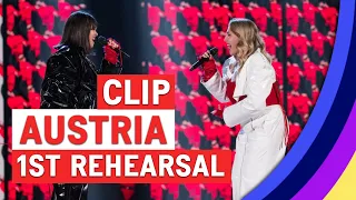 🇦🇹Teya & Salena - Who The Hell Is Edgar? | AUSTRIA | 1ST REHEARSAL CLIP