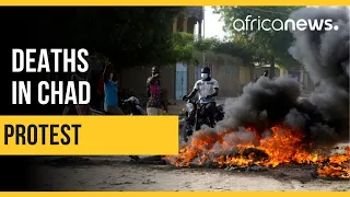 At least 30 killed in Chad during protests against ruling military gov't | Africanews