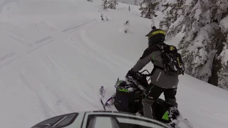 Arctic cat Alpha reentry maneuver