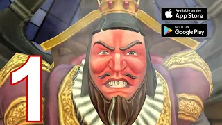 Angry King: Scary Pranks - Gameplay Walkthrough Level 1,2 Part 1 ( Android,iOS )