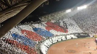 Hajduk -Viktorija 04.08.2022 Koreografija Torcide