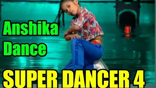 Anshika super dance performance #superdancer4 #superdancerchapter4 #Superdancer4finalaudition