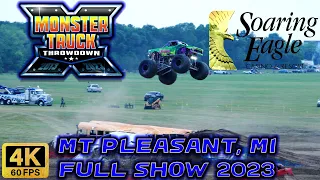 Monster Truck Throwdown @ MT Pleasant, MI/Soaring Eagle 2023 Full Show 4K60