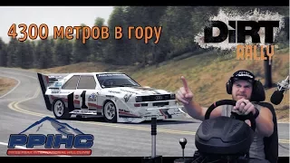 4300 МЕТРОВ В ГОРУ - Dirt Rally Pikes Peak на Audi Quattro #1