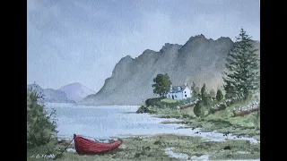 Paint a Scottish Landscape in Watercolour