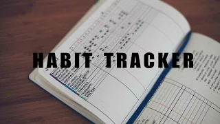My Habits Tracker // Bullet Journal
