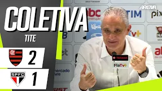 COLETIVA TITE | AO VIVO | Flamengo x São Paulo - Brasileirão 2024