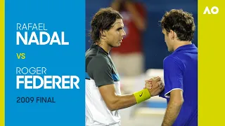 Rafael Nadal v Roger Federer - Australian Open 2009 Final | AO Classics