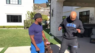 Cali K9 with Kevin Hart and Jason Derulo