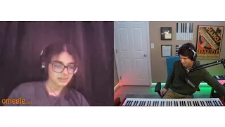 Hallelujah Piano and Violin Cover by Marcus Veltri and Rob Landes on OMEGLE
