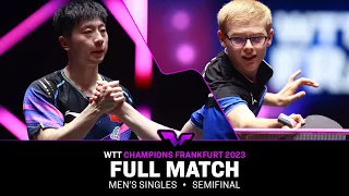 FULL MATCH | MA Long vs Felix LEBRUN | MS SF | #WTTFrankfurt 2023