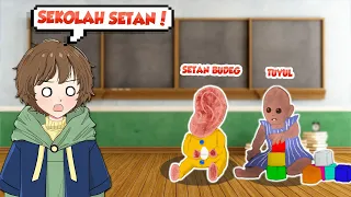 AKU MAIN GAME HORROR CLASSROM BACKROOM DAN KETEMU SETEN LUCU INI !!!