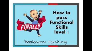 How pass functional skills writing level 1 #writing