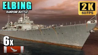 Destroyer Elbing - has AP ammo like a cruiser