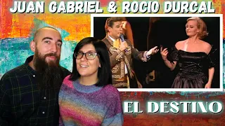 JUAN GABRIEL & ROCIO DURCAL - EL DESTINO (REACTION) with my wife