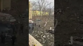 War in Ukraine  Mariupol maternity hospital after an airstrike