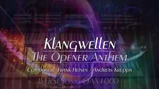 Klangwellen - The Opener Anthem / Frank Heinen auf der Wersi Orgel Sonic OAX1000