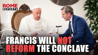 🚨 BREAKING NEWS | Pope Francis will not reform the conclave: “It seems to be a secondary thing”