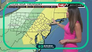 NEXT Weather: High heat across Philly region, PM storms